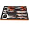 Dynamic Tools 10 Piece Pliers Tool Set With Foam Tool Organizer D096004-FT3T - alternate 2